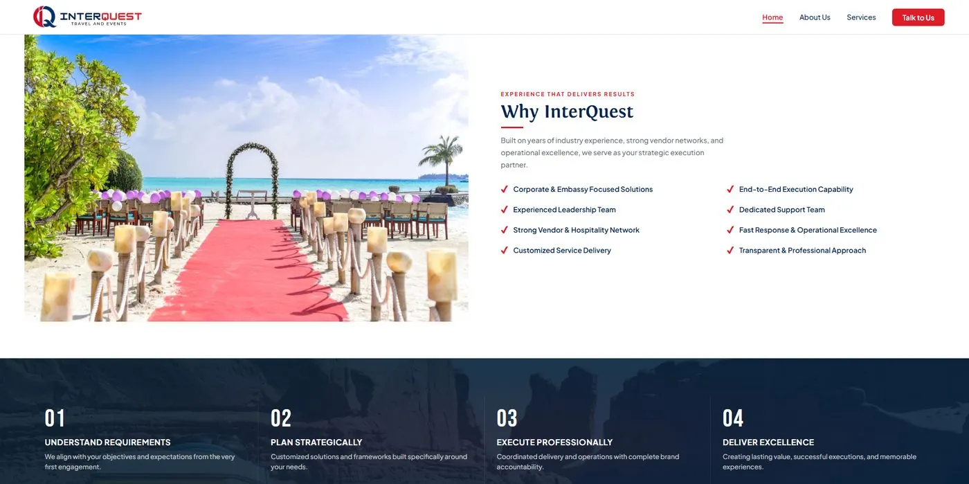 InterQuest Travel media & design work by Red Dot Consultancy, sample 5